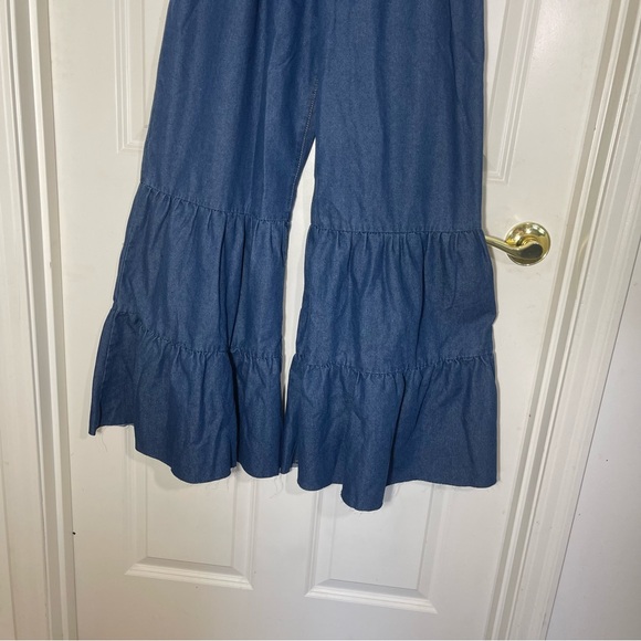 Denim Strapless Romper 8 Super cute! - Picture 3 of 7